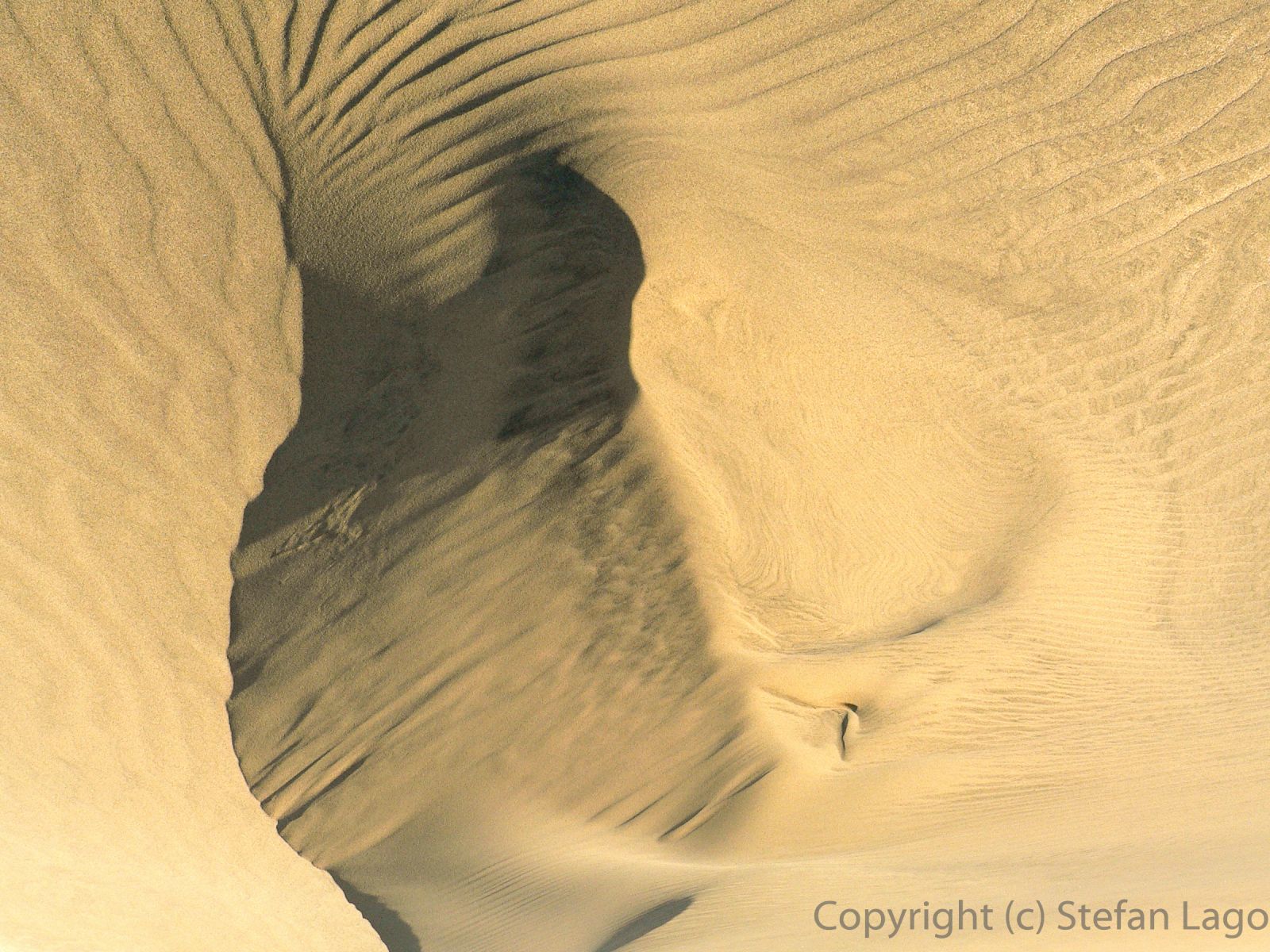 Windformed patterns in the dunes of Maspalomas, Gran Canaria.(2560 x 1920 px)